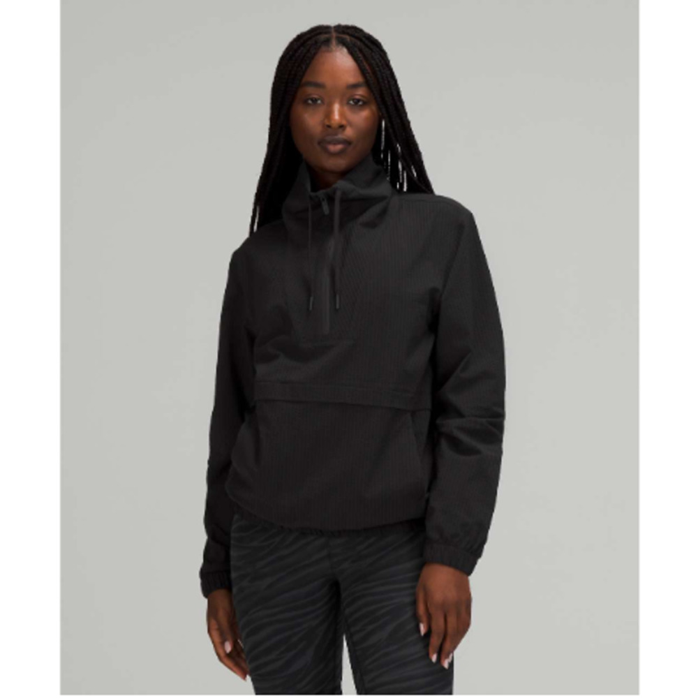 Lululemon Pack Light Pullover Top Packable Black … - image 1